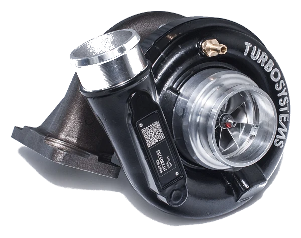 Turbocharger TurboSystems HTX3057B3 air outlet 90 degrees