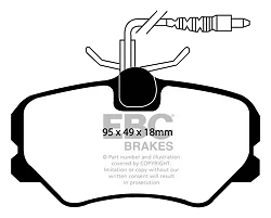 DP21080 Klocki hamulcowe GREENSTUFF EBC Brakes Peugeot 306