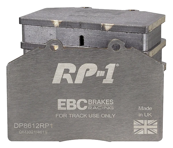 DP8612RP1 Sportowe klocki hamulcowe RP-1 Racing EBC Brakes Ferrari 348 F355 Porsche 911 944 968 456 550 575M LAMBORGHINI Diablo Maserati Coupe Gransport Spyder 3200 GT 4200 Coupe 928 Ferrari