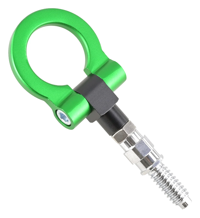 Ucho holownicze Jr.Spec okrągłe M16x3.0 zielone