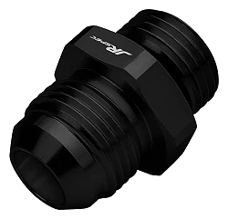 AN10 1/2" NYPEL ADAPTER MĘSKO MĘSKI Czarny