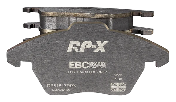 DP81517RPX Sportowe klocki hamulcowe RP-X Racing EBC Brakes Audi A1 8X A3 8P A3 quattro 8P A3 Cabriolet 8P S1 8X Citroen Seat Leon 1P Skoda Fabia 5J Octavia 1Z Octavia 1Z Estate 4x4 Rapid Ra