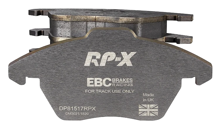 DP81517RPX Sportowe klocki hamulcowe RP-X Racing EBC Brakes Audi A1 8X A3 8P A3 quattro 8P A3 Cabriolet 8P S1 8X Citroen Seat Leon 1P Skoda Fabia 5J Octavia 1Z Octavia 1Z Estate 4x4 Rapid Ra