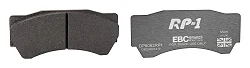 DP8063RP1 Sportowe klocki hamulcowe RP-1 Racing EBC Brakes Mitsubishi Lancer Evo 8 FQ-400 Lancer Evo 9 FQ-360 Mitsubishi Lancer Evo 8 Lancer Evo 9