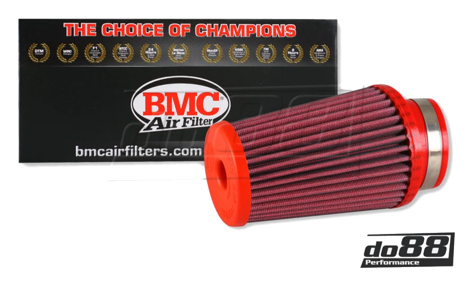 BMC Twin Air stożkowy filtr powietrza, przyłącze 65mm, długość 150mm, 15°