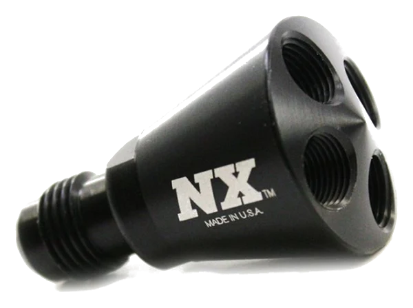 4 Port Showerhead Dist Block Nitrous Express NX 15019