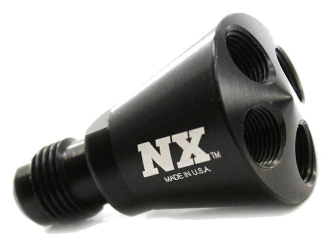 4 Port Showerhead Dist Block Nitrous Express NX 15019