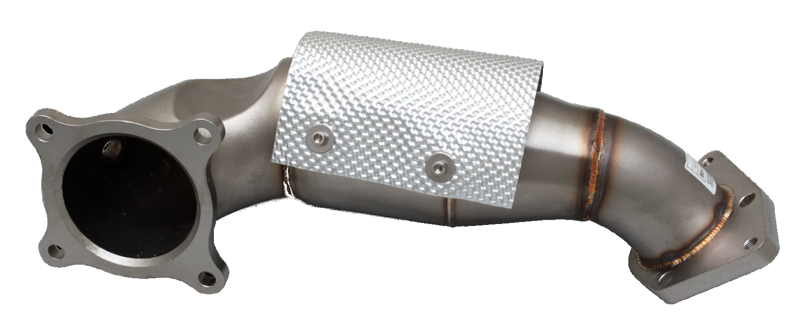 Downpipe z katalizatorem XForce 100CPSI Honda Civic 2017- Type R FK8