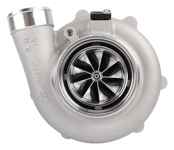 Turbosprężarka Pulsar PSR 6262G 900HP .63 Stal nierdzewna T4 Open wlot 3" V-Band wylot Łożyska kulkowe
