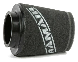 Uniwersalny stożkowy filtr powietrza Ramair CC-115 śr. 70mm asymetryczny wlot