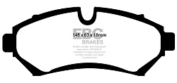 DP21100/2 Klocki hamulcowe GREENSTUFF EBC Brakes Cadillac Seville Cadillac Seville - DP21100/2