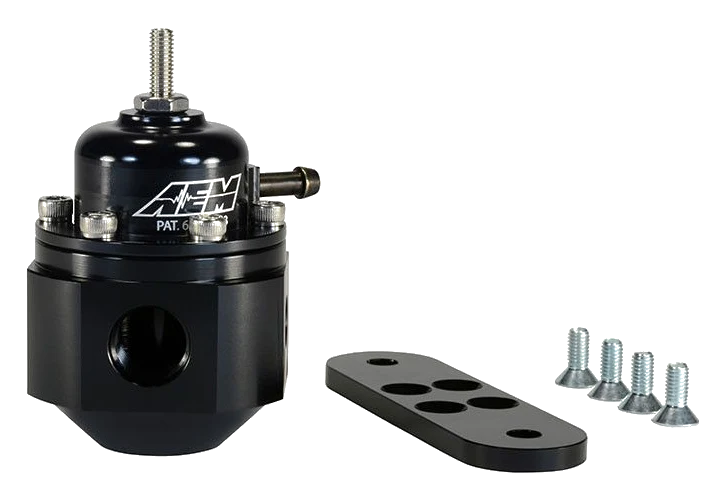 Regulator ciśnienia paliwa AEM 1000HP 1,5-10 Bar AN6 Black AEM 25-302BK