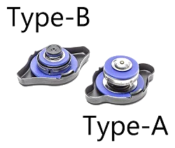 Radiator Cap Type-A 1.5 Bar Radium Engineering Black