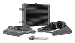 Side mounted Radiator Wagner Tuning for Mercedes Benz E63 AMG (S)