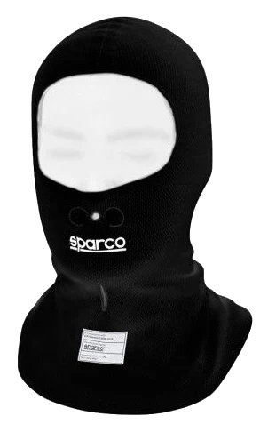 Sparco Pista Balaclava Black FIA 8856-2018 and SFI 3.3 Approved - 001409.N