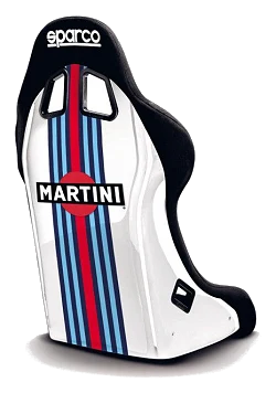 Fotel sportowy Sparco Evo QRT Martini Racing FIA 8855-1999 - 008007WFIAMR.N