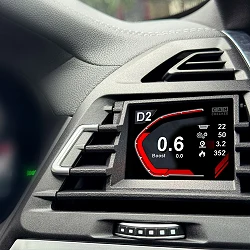 CANchecked Wyświetlacz parametrów MFD28 Gen2 BMW X3 X4 G01 G02 F97 F98 FL RHD
