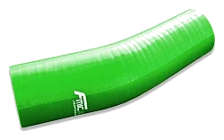 Silikonowe kolanko redukcyjne 23' 70/89mm Zielony - 002370/89-G