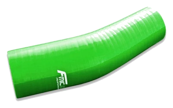 Silikonowe kolanko redukcyjne 23' 80/89mm Zielony - 002380/89-G