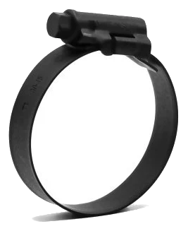 Mikalor opaska ślimakowa 16-27mm/12mm czarna, tytanowa