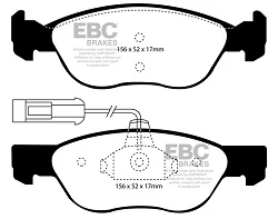 DP21060 Klocki hamulcowe GREENSTUFF EBC Brakes Fiat Barchetta Brava Bravo Marea Marea Weekend Punto Lancia Dedra Delta