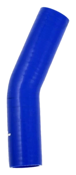 Wąż silikonowy niebieski 25 stopni 1,25" (32mm)