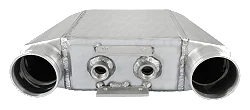 Intercooler wodny JRspec 260x230x120mm Górny Wlot / Wylot