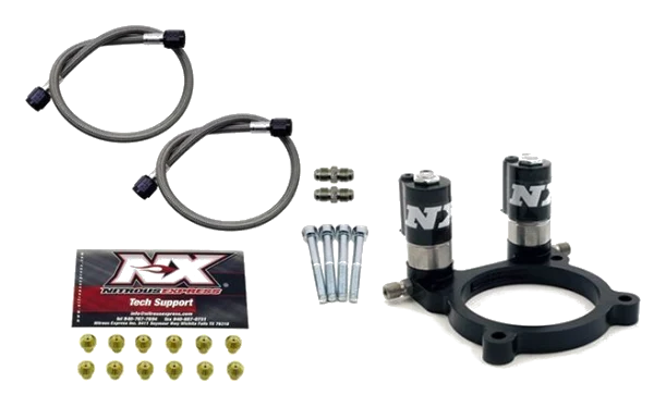 Nitrous Plate Conversion with Integrated Solenoids for Ford 3.5 / 3.7 Nitrous Express NX NX952