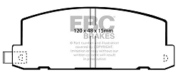DP649 Klocki hamulcowe ULTIMAX2 EBC Brakes VAUXHALL COMMERCIAL KB Pick Ups KB41