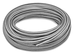 AN16 25mm (1") przewód PTFE teflonowy w stalowym oplocie