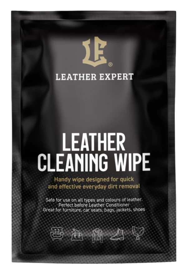 Leather Expert Cleaning Wipe chusteczka do czyszczenia skóry 10ml 18x20cm