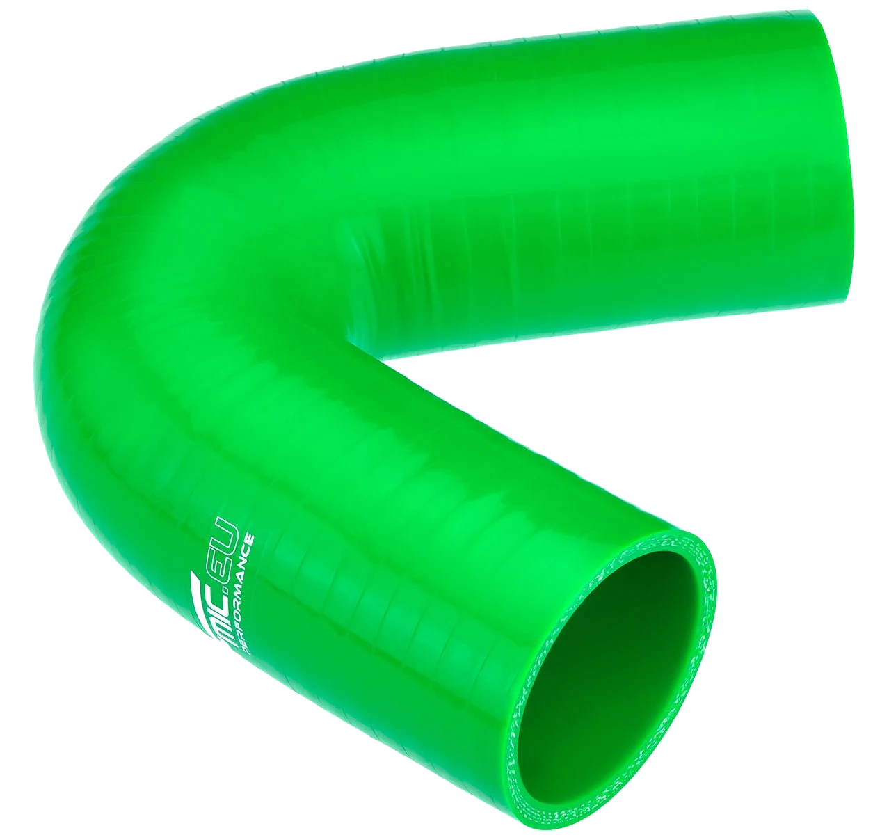 Kolanko silikonowe 135' 41mm Zielony