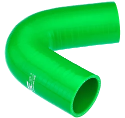 Kolanko silikonowe 135' 41mm Zielony