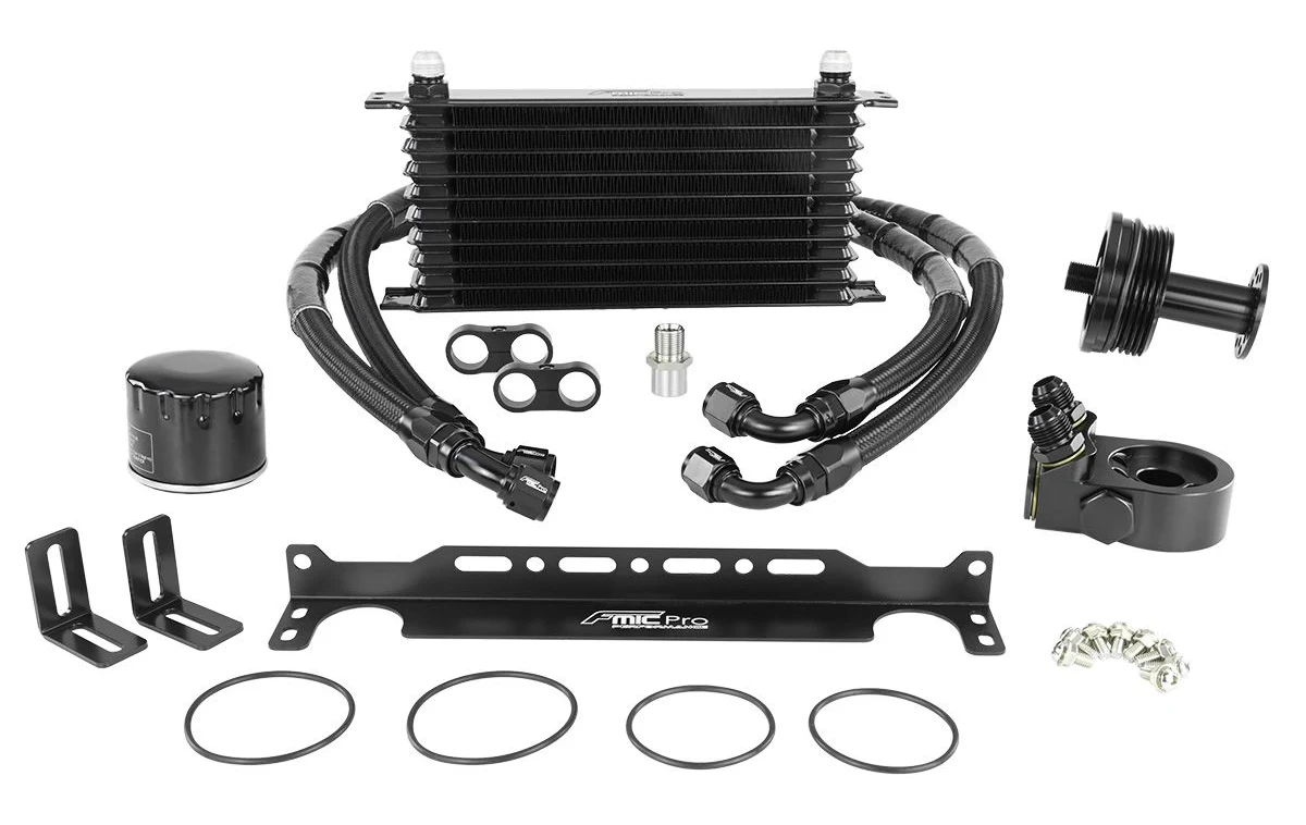 Zestaw chłodnicy oleju silnikowego FMIC.Pro Audi S4 S5 Q7 Porsche Cayenne 3.0T V6 EA839