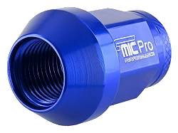Kuta nakrętka aluminiowa do kół FMIC.Pro M14x1.25 Niebieska 1 szt.  stożkowa przelotowa 7075-T6