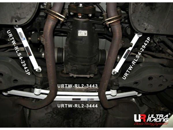 Rozpórka tylna dolna (Rear Lower Bar) (3443) Ultra Racing Lexus GS 200T (L10) 2.0T 11-20/GS 250 2.5 11-20/GS 300 3.0 11-20/GS 350/450H 3.5 11-20 2WD