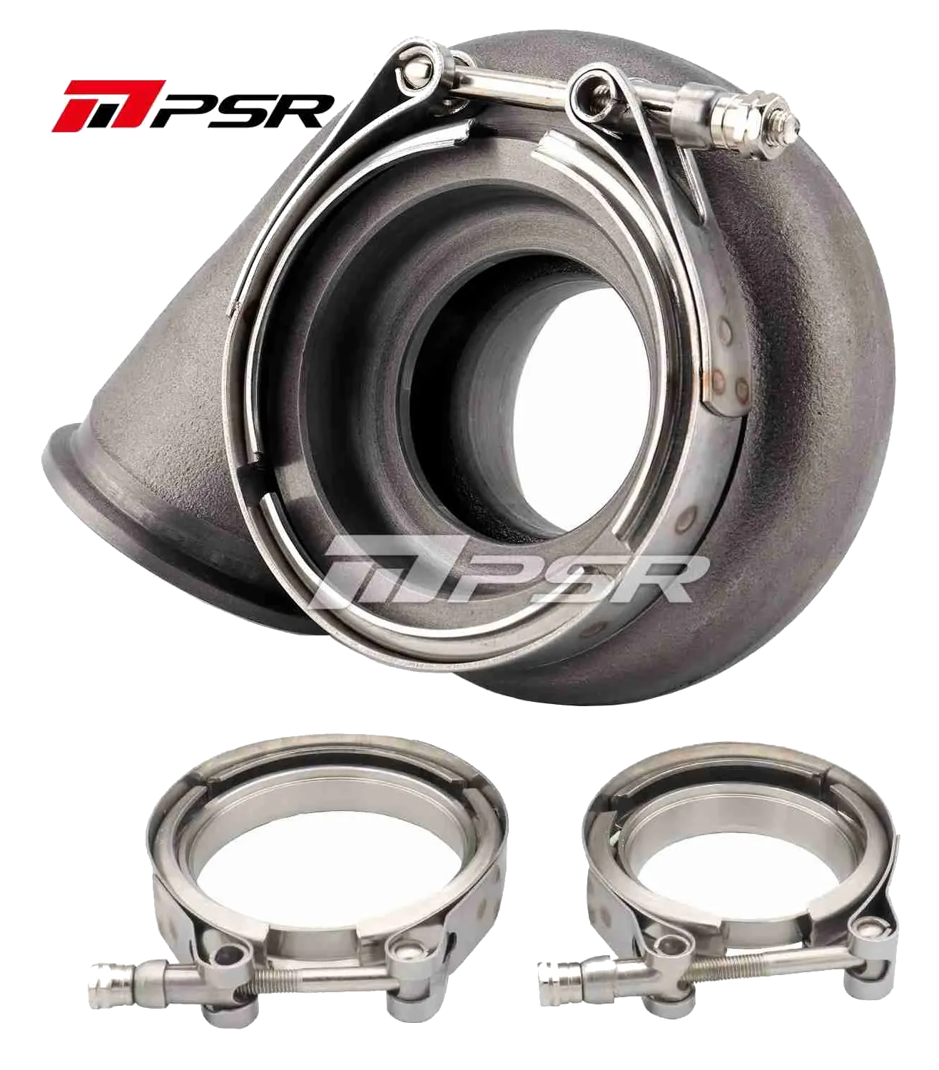 Pulsar PSR 49G Turbine Housing for 4849G / 5449G Turbos Dual V-Band 0.72 A/R Reverse Rotation