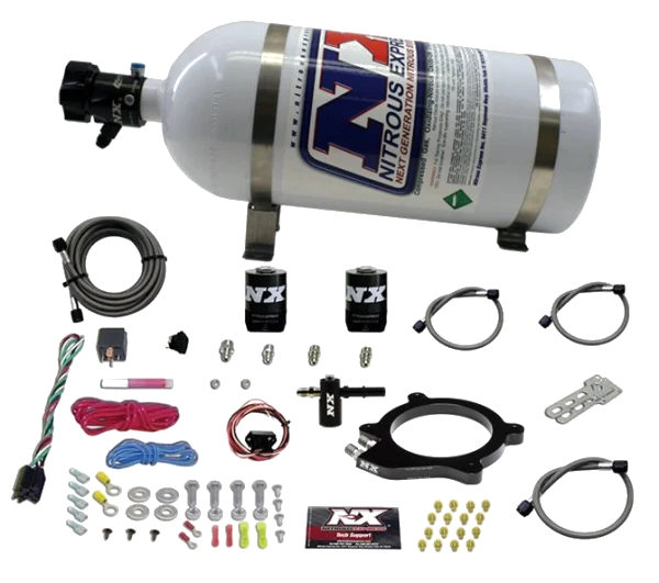 Nitrous Plate System LT4 Supercharged with 10Lb Bottle for Chevrolet Corvette/Camaro/Cts-v 6.2L Nitrous Express NX 20961-10