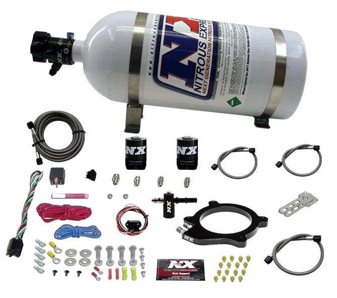Nitrous Plate System LT4 Supercharged with 10Lb Bottle for Chevrolet Corvette/Camaro/Cts-v 6.2L Nitrous Express NX 20961-10
