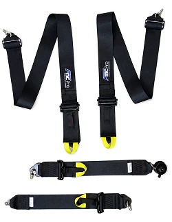 Pasy sportowe FMIC.Pro FIA 2031 8854/98 4-punktowe 3"x 3" Czarne