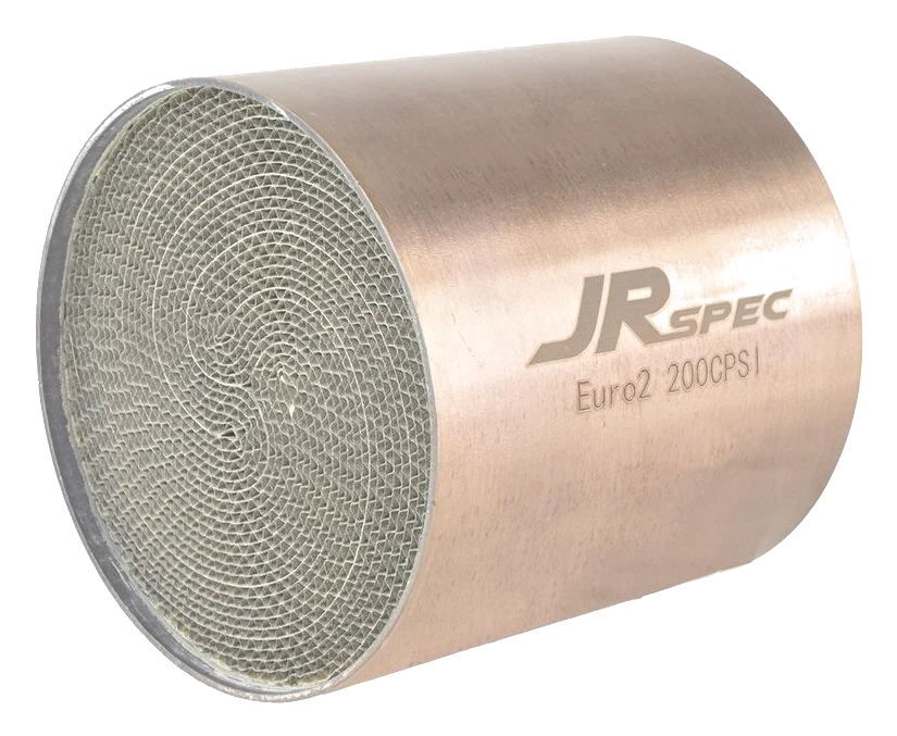 Wkład Katalizatora Benzyna / LPG Sportowy JRspec Długość 100mm Euro 2 200 CPSI Średnica 100mm