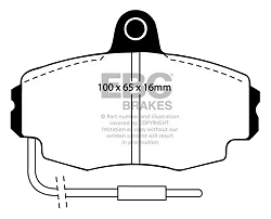 DP426/4 Klocki hamulcowe ULTIMAX2 EBC Brakes Citroen ZX ZX Estate - DP426/4