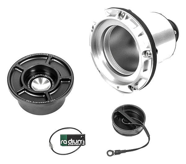 Zdalny wlew paliwa z zaworem obrotowym SVF 1.5in Radium Engineering
