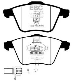 DP1510 Klocki hamulcowe ULTIMAX2 EBC Brakes Audi allroad quattro A6 C5/4B A6 quattro C5/4B A6 quattro Avant C5/4B