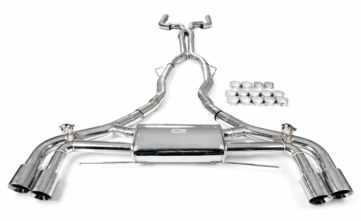 Aktywny układ wydechowy z klapami Cat-Back FMIC.Pro BMW X5M X6M F95 F96 4.4T S63 2019-2023