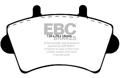 DP1386 Klocki hamulcowe ULTIMAX2 EBC Brakes Nissan COMMERCIAL Interstar Opel Movano Renault COMMERCIAL Master VAUXHALL COMMERCIAL Movano