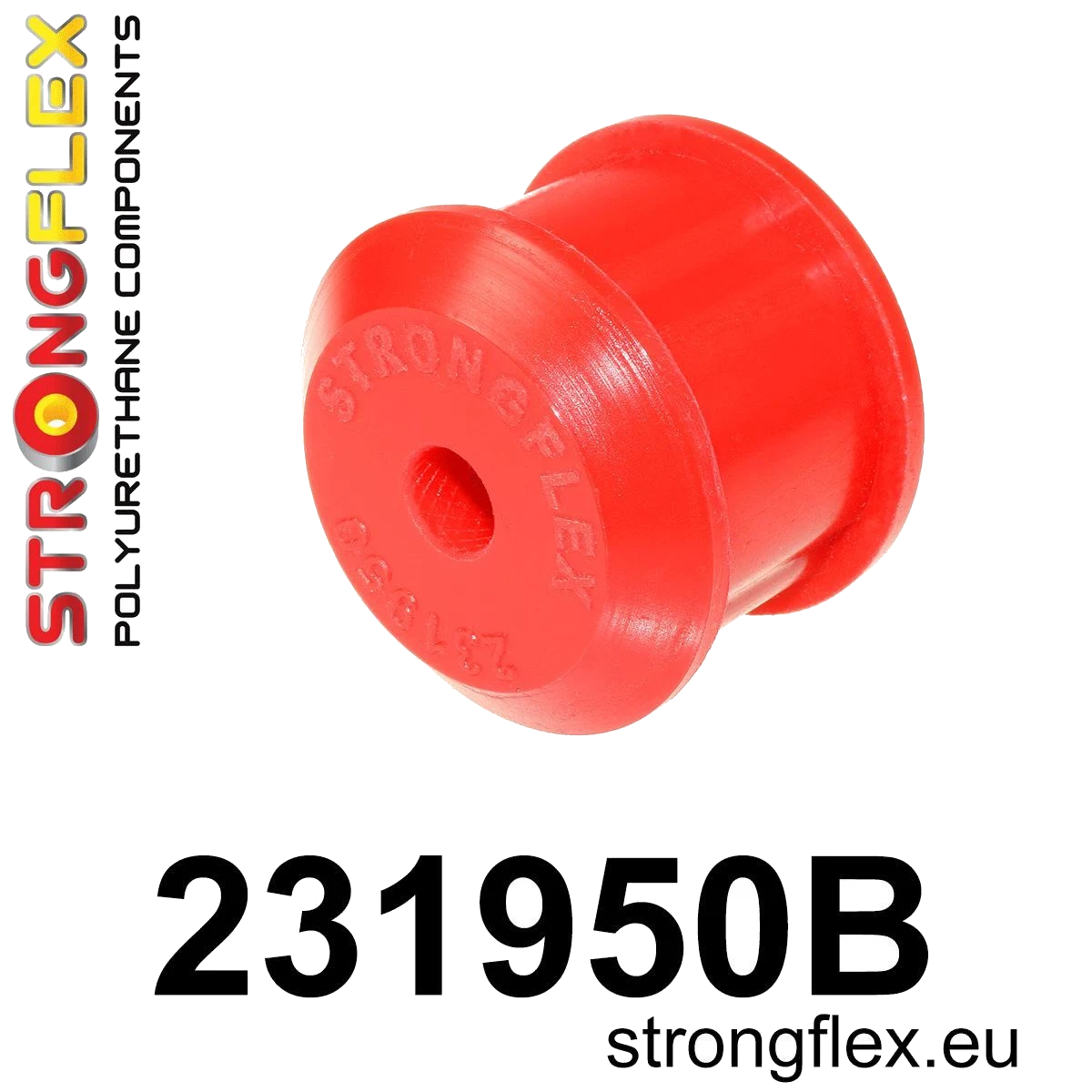 231950B: Tuleja ramy tylnej osi – tylna