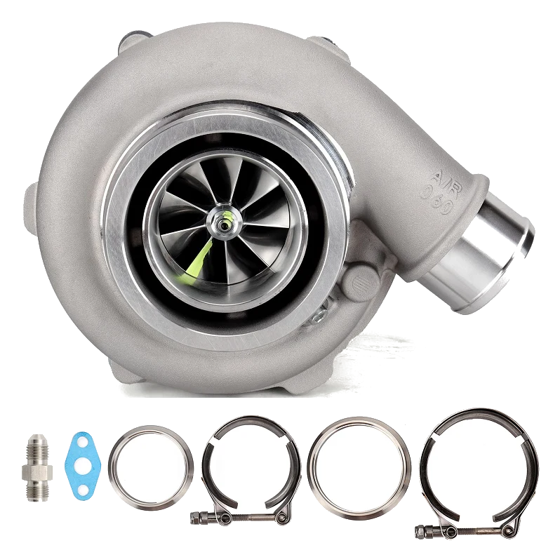 Turbosprężarka Pulsar PSR 3076 Gen2 750HP 1.01 2,5" V-Band Wlot 3" V-Band Wylot Łożyska kulkowe