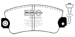 DP417 Klocki hamulcowe ULTIMAX2 EBC Brakes