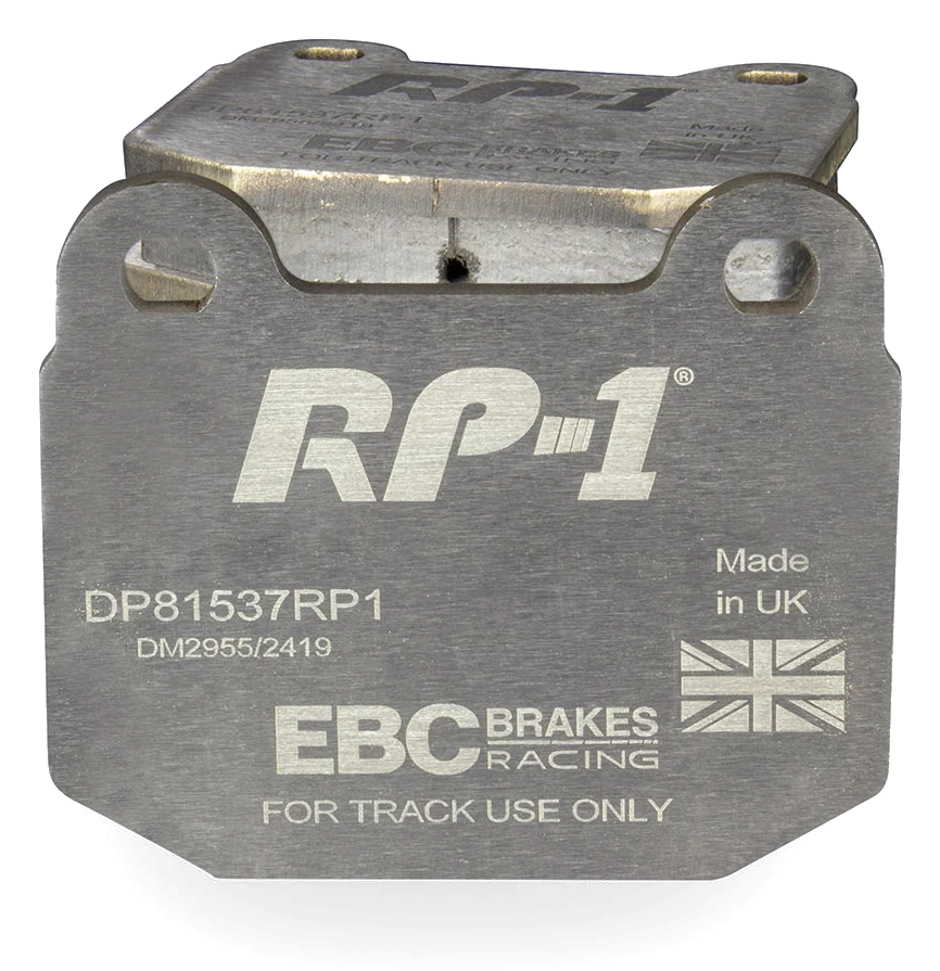 DP81537RP1 Sportowe klocki hamulcowe RP-1 Racing EBC Brakes Maserati Ghibli AM336 Quattroporte AM337 MG ZT Nissan Skyline R33 Stagea C34 350Z Rover 75 Subaru BRZ Impreza Impreza RB320 WRX ST